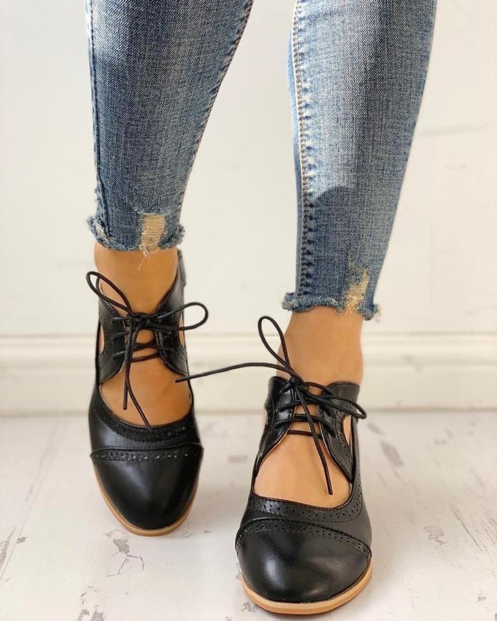 Stylowe buty wspierające w stylu vintage, unisex, skóra wegańska