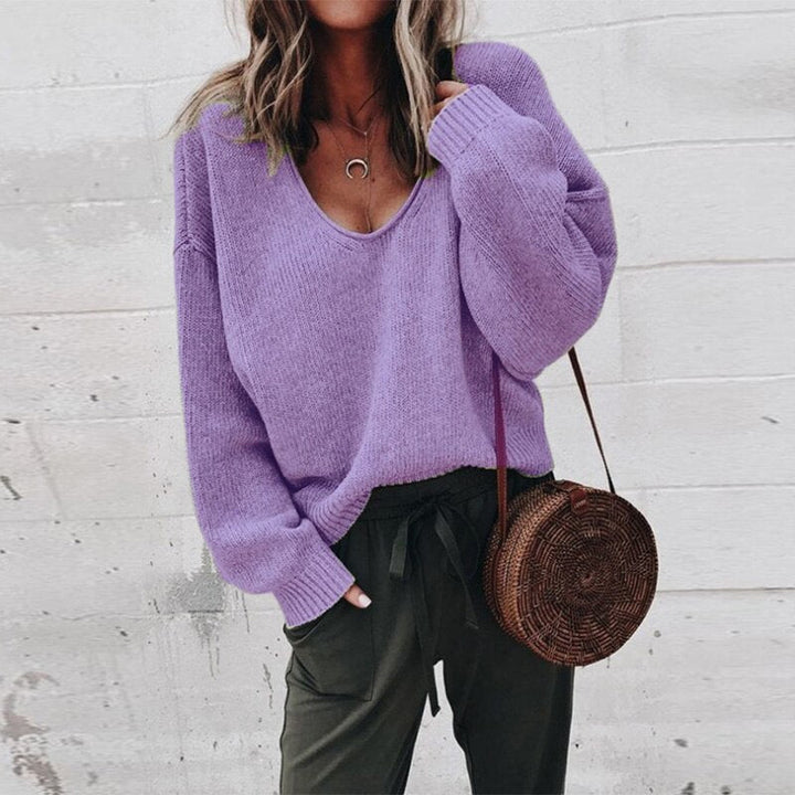 Women's Ultra-Soft Relaxed Fit Knit Sweater